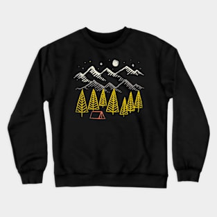 Camp Forest (for Dark Color) Crewneck Sweatshirt